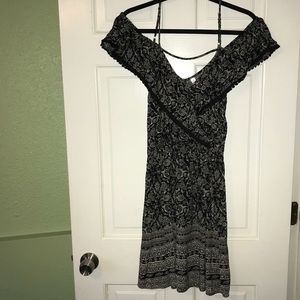 Off the shoulder dress